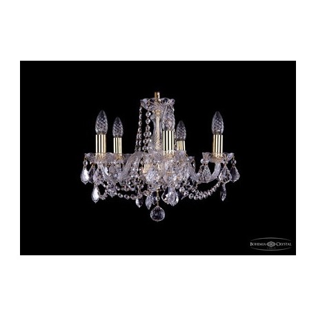 ЛЮСТРА BOHEMIA IVELE CRYSTAL, 1402/5/141/G/LEAFS