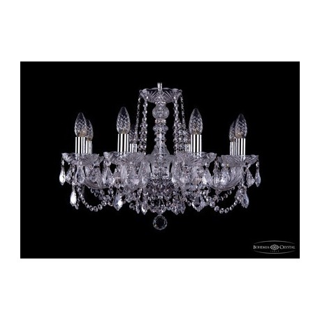 Люстра 1402/8/195/Ni/Leafs, Bohemia Ivele Crystal