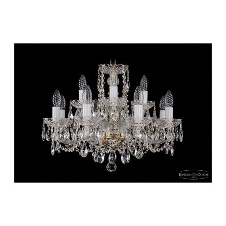 Люстра 1402/8+4/195/G, Bohemia Ivele Crystal