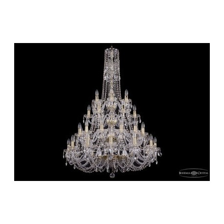 Люстра Большая 1406/12+12+6+6/300-130/G, Bohemia Ivele Crystal