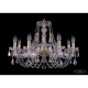 Люстра 1406/8/240/G/Leafs, Bohemia Ivele Crystal