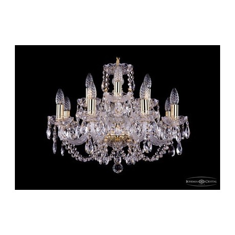 Люстра 1406/8+4/195/G, Bohemia Ivele Crystal