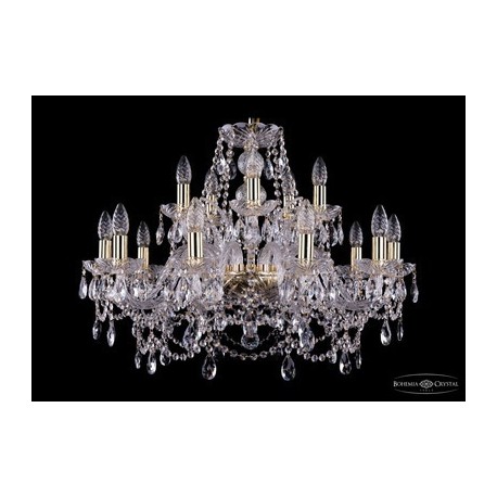 Люстра 1411/10+5/240/G, Bohemia Ivele Crystal