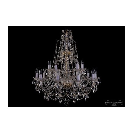 Люстра 1411/10+5/300/G, Bohemia Ivele Crystal