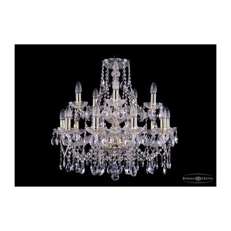 Люстра 1413/10+5/220-60/G, Bohemia Ivele Crystal