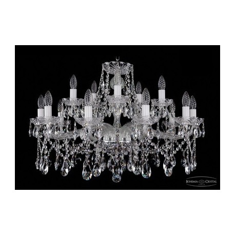 Люстра 1413/10+5/300/Ni, Bohemia Ivele Crystal