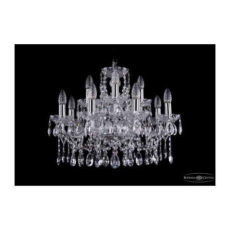 Люстра 1413/8+4/200/Ni, Bohemia Ivele Crystal