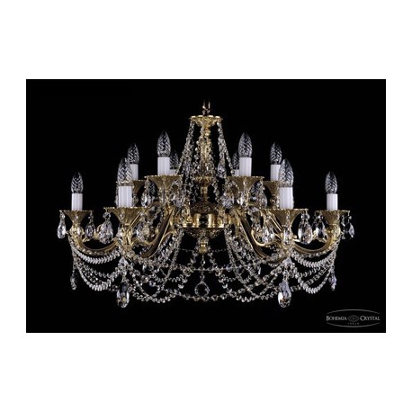 Люстра 1703/12/C/G, Bohemia Ivele Crystal