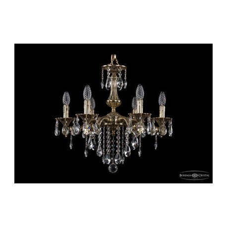 Люстра 1710/6/160/B/GB, Bohemia Ivele Crystal