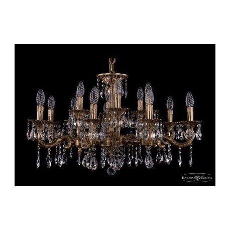 Люстра Большая 1722/10+5+5/335/A/GB, Bohemia Ivele Crystal