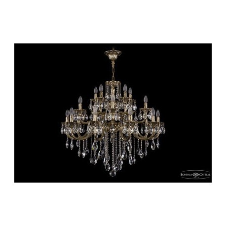 Люстра Большая 1722/10+5+5/335/B/GB, Bohemia Ivele Crystal