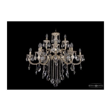 Люстра Большая 1722/6+3+3/335/B/GW, Bohemia Ivele Crystal