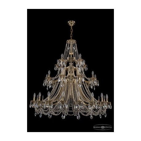 Люстра Большая 1771/20+10+5/490/A/GB, Bohemia Ivele Crystal
