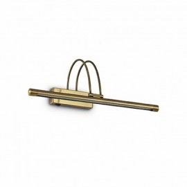 BOW AP66 OTTONE SATINATO Подсветка для картин Ideal Lux Bow